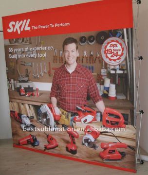 tradeshow pop up banner stand