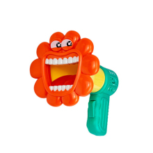  Battery Operated Voice-Changing Plastic Toy Trumpet Loudspeaker for Kids