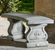 Western Style garden granite bench