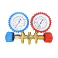 CT-536A ทองเหลือง Manifold Gauge ชุดระบบทำความเย็น HVAC อัตโนมัติเครื่องปรับอากาศ AC ชาร์จ Manifold HVAC Manifold Gauge