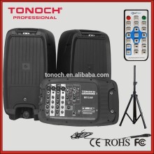 professional portable combo pa system mixer with microphone