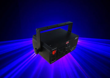 447nm 1w Blue Laser Light / Stage Animation Laser Lighting For Pub