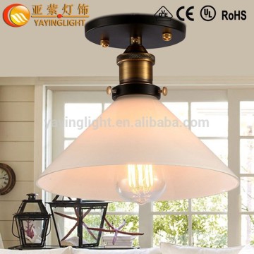 European antique copper ceiling lamps,corridor creative entrance hall balcony ceiling lamps