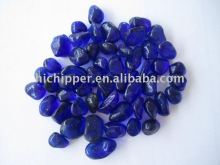 6-9mm Cobalt Blue Glass Beads