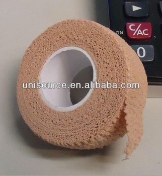Elastic self-adhesive bandage roll