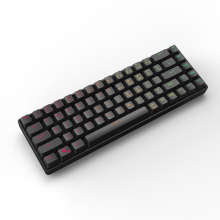 Hot Swap Mini Mechanical Keyboard with RGB Backlit: 60% Compact Gaming Keyboard