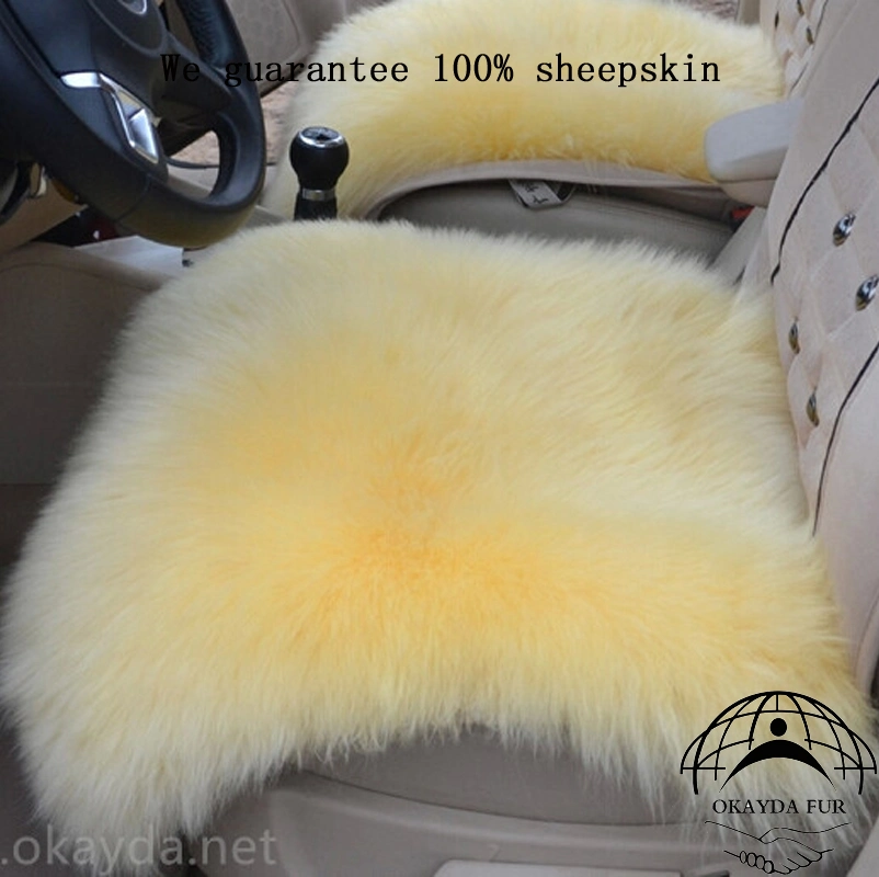 Genuine Sheepskin Chair Seat Pad