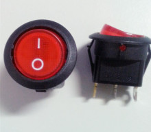Round Rocker Power Switch with CE for Heater for Fan