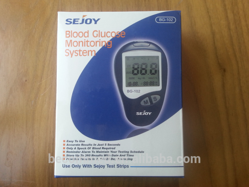 blood glucose meter with cholesterol