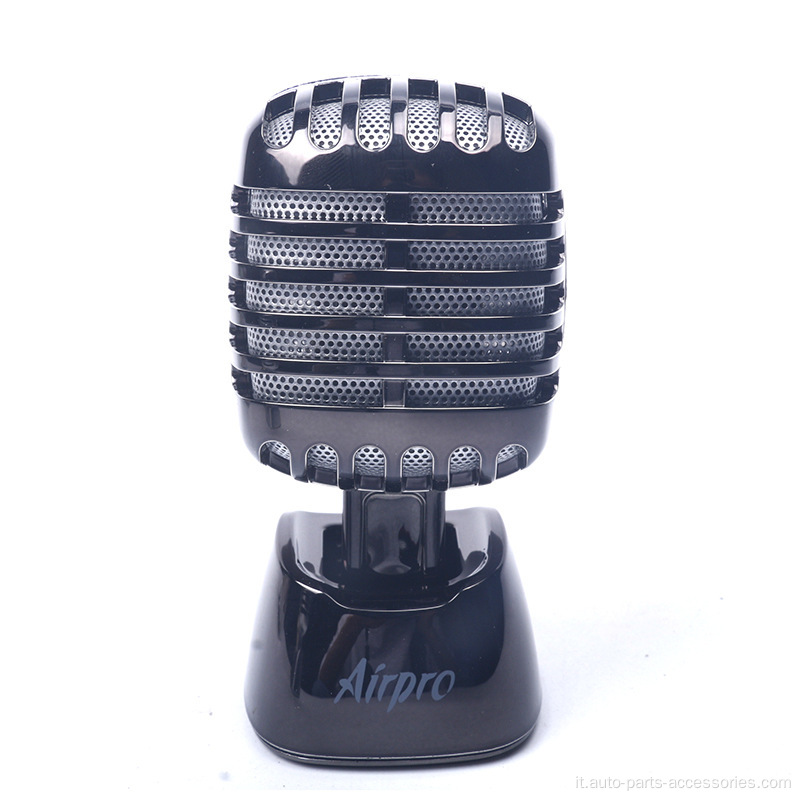 Fragranza dell&#39;aria per auto microfono personalizzata hip hop personalizzato