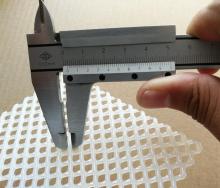 Plastic flat wire mesh