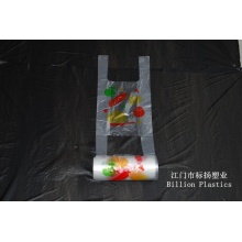 HDPE Plastic Roll T-Shirt Bag Shopping Bag Polybag Gusset Bag