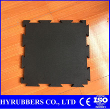 All black interlock rubber floor mat colorful dot interlock rubber floor mat