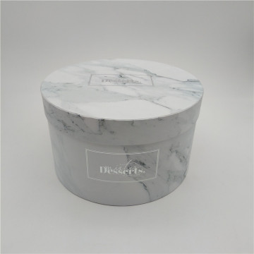 Custom Luxury Round Flower Gift Boxes Hat Boxes