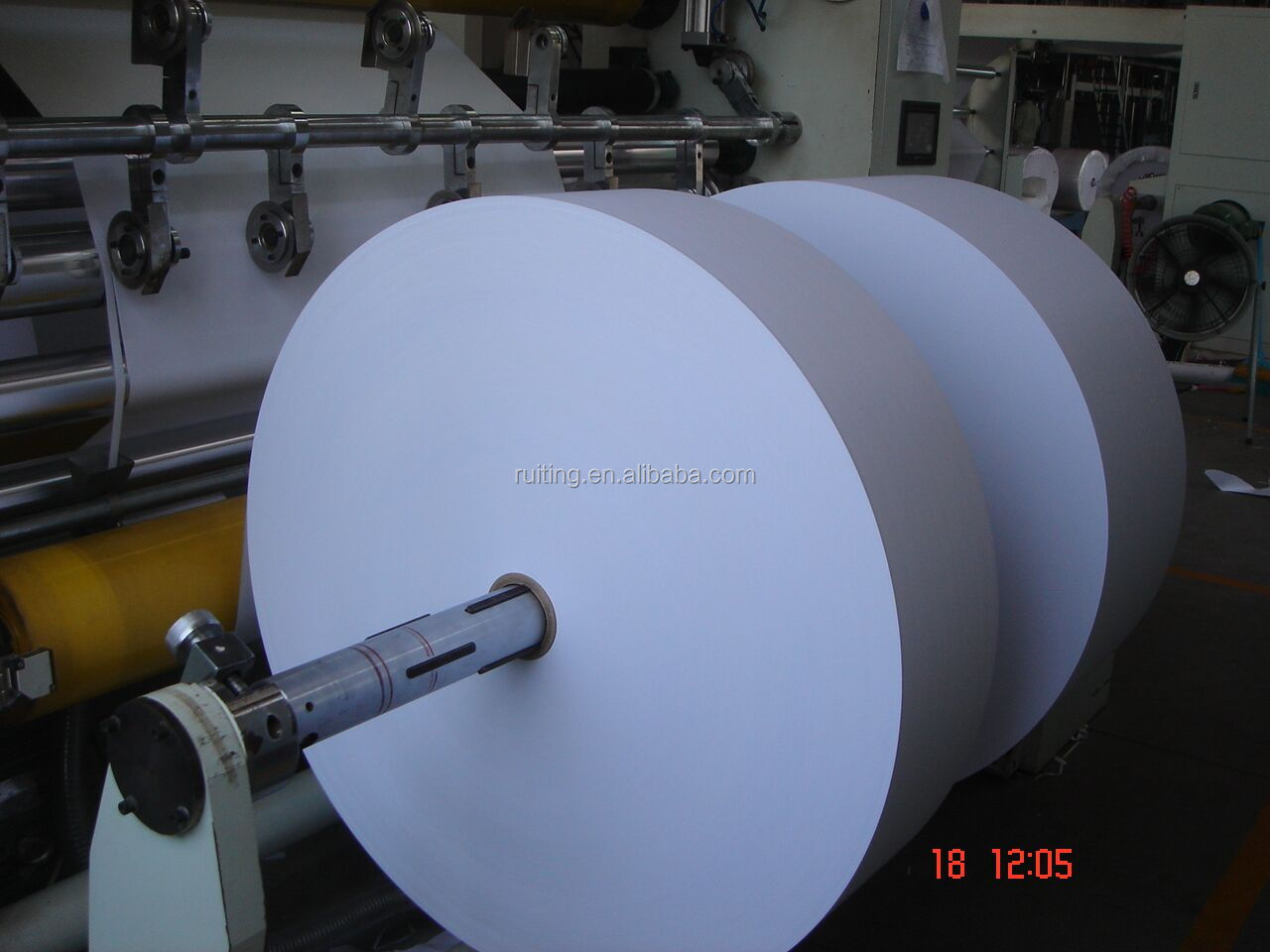 RTSK-1800 high productivity 400m/min big roll diameter plastic PVC roll slitting rewinding machine