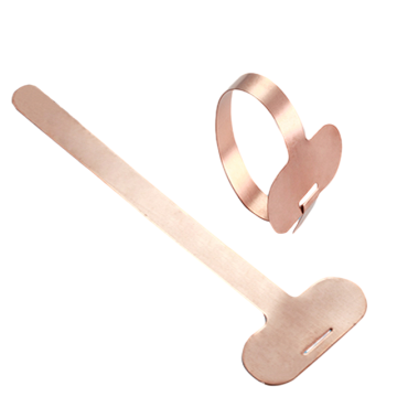 Factory Direct Copper T Shape Cable Marker Plate 10x150mm