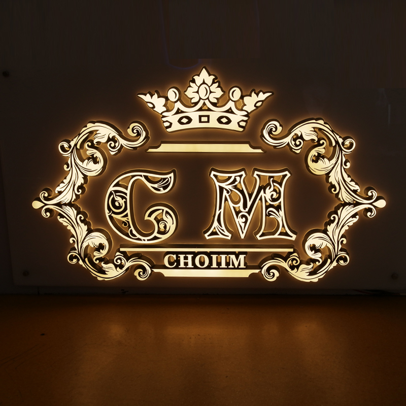 Changeable Name Board Designs Shop Led Letter Mini Logo Sign