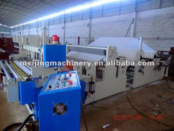 Automatic kitchen towel embossing perforating laminating rewinding machine FJ-CY1092-350B