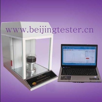 PC-controlled surface tension test machine