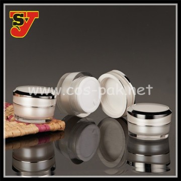 Shiny Acrylic Cream Jar Cosmetic