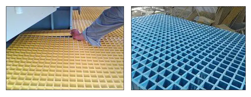 Tree Fiberglass Reinforced Plastic FRP Grating for Drain Cover, GRP Swimming Pool