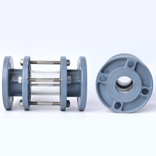 CPVC Sight Glass Flange Connection For Corrosive Liquid