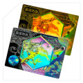 Stampa di opere d&#39;arte personalizzata Hologram Silver Paper Sticker Tables