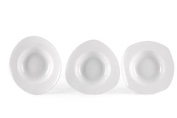 Round Square Triangle Salad Plate Pasta Dishes