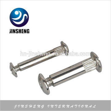 Nickel plated Connecting screws fixing screws furniture bolts
