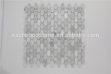 white marble mosaic art supplies