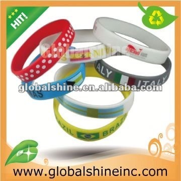 silicon bracelets with series number