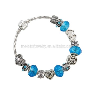 2015 Jewelry Murano Glass Beads Handmade Bracelets European Charms Bracelets