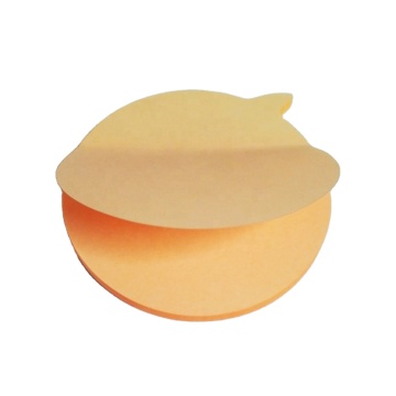 Custom Logo Adhesive Round Sticky Note Pads - 50 Sheets