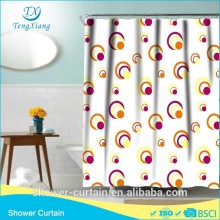 Polyester Fabric Shower Curtain Red Eye Printed Curtain
