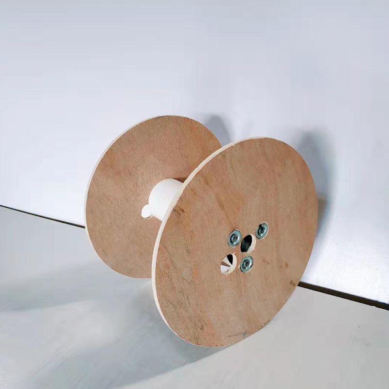 PVC pipe plywood reel (2)