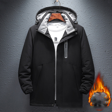 New men's smart heating clothing rechargeable heating jacket