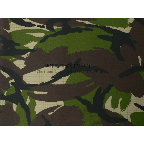 CVC Tejido de camuflaje entrelazado con membrana