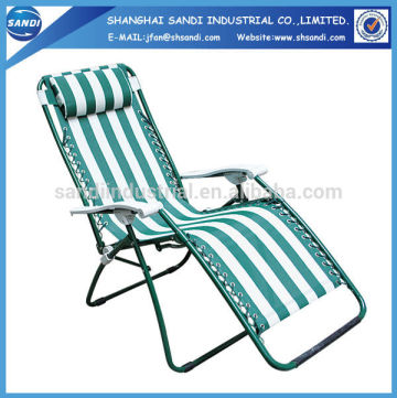 foldable beach chair with footrest