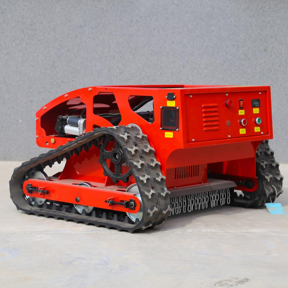 crawler crawler remote control mesin pemotong rumput cerdas