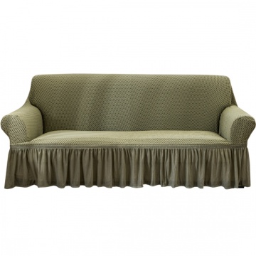 Turkish universal high-end sofa cover with hemline