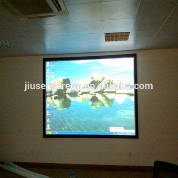 fixed frame projection screen