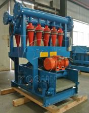 Oilfield drilling mud desilter equipment