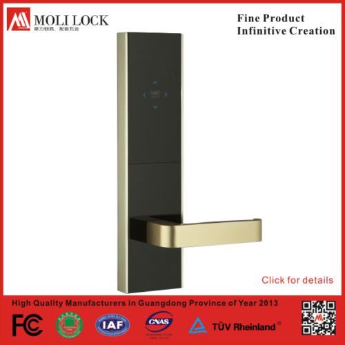 High Security Hotel Key Card lock, Free Hotel Key Card Lock System, CE Certified Hotel Card Lock