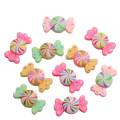 Fancy Resin Lollipop Handgemaakte Plaksteen Strik Snoep Decoratie Diy Scrapbooking Maken Sieraden Accessoires Craft