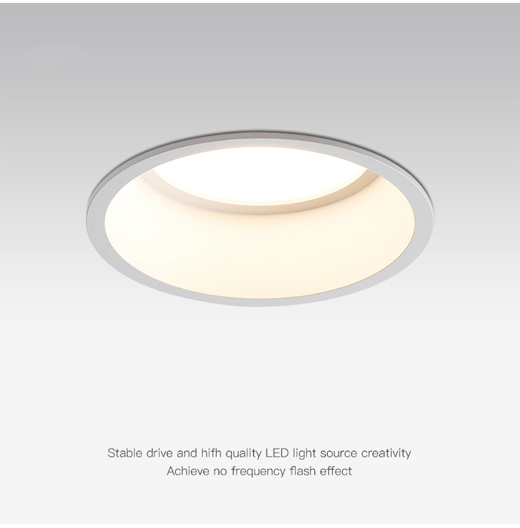 New commercial Diming LED Downlight 7W led light recessed  hotel downlight for office