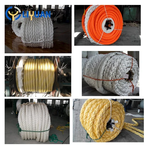 1.8USD Per Kg 8 Strand Polypropylene Mooring Rope