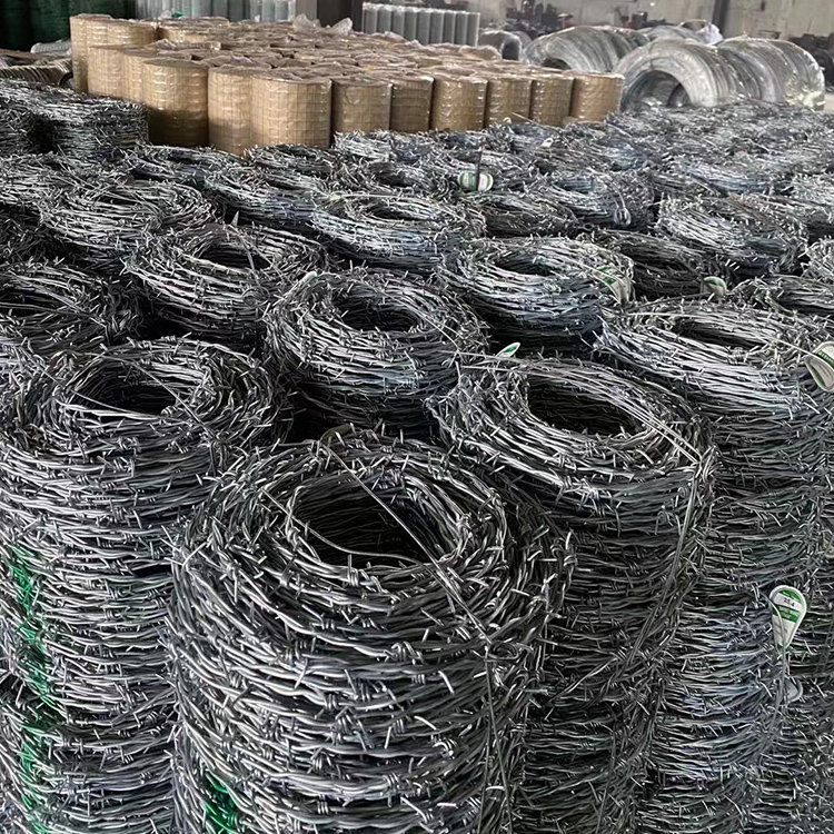 Factory Supplier 400m Heavy Zinc Coated Barbed Wire Fencing Prices