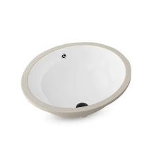 Bathroom Ceramic Oval Shape Sinks - Multiple Sizes Under Counter Hand Wash Basins