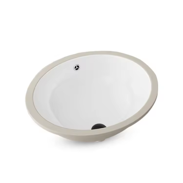 Bathroom Ceramic Oval Shape Sinks - Multiple Sizes Under Counter Hand Wash Basins