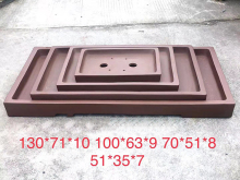 7 Inch Thin Shohin Bonsai Pot